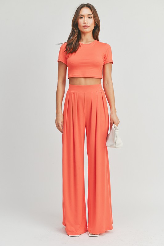 Comfy SS Wide Leg Set