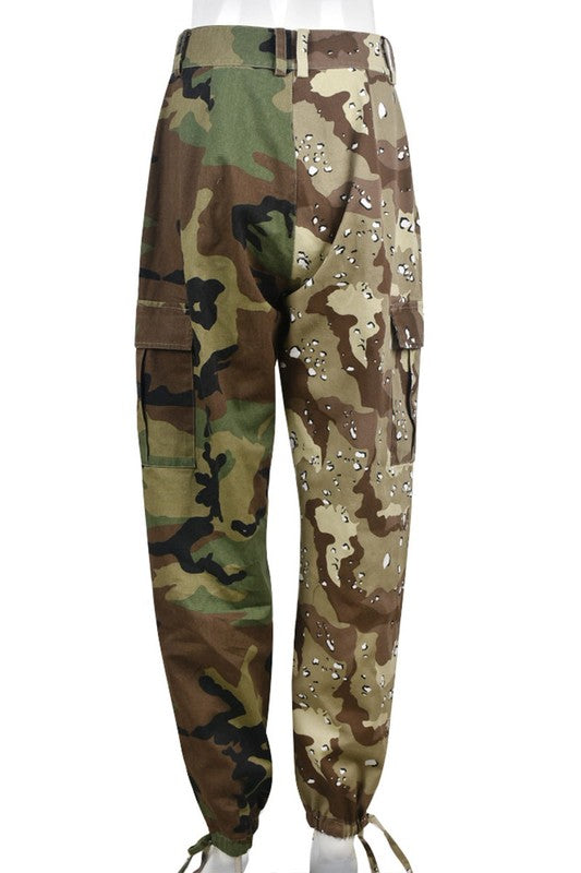 Two Tone Camouflage Pants