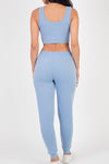 Crop Top Jogger Set
